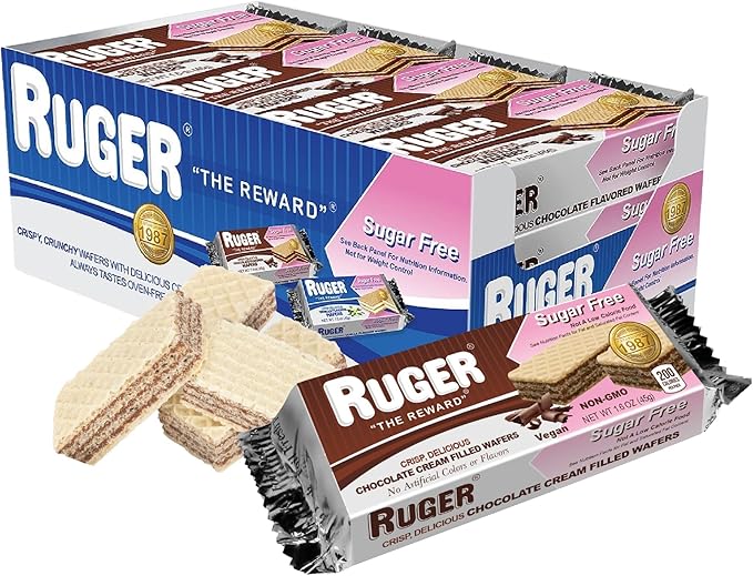 RUGER Sugar Free Chocolate Pack of 12
